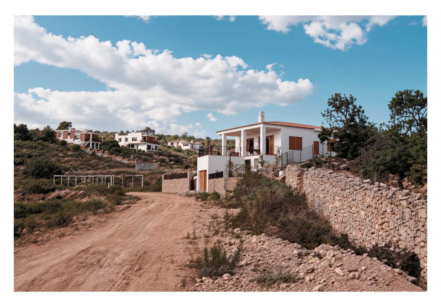 Vila Les Moreres en sus primeros años, Sitges