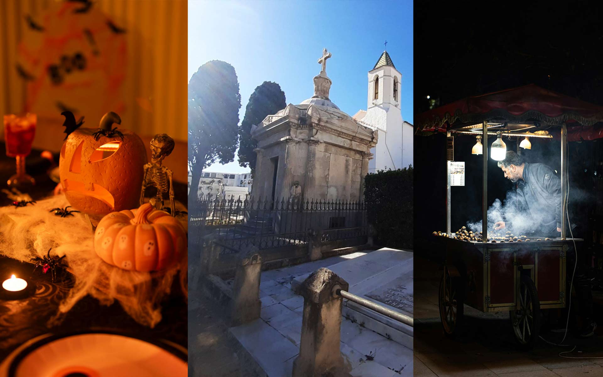 Corpus, cementerio y Halloween de Sitges