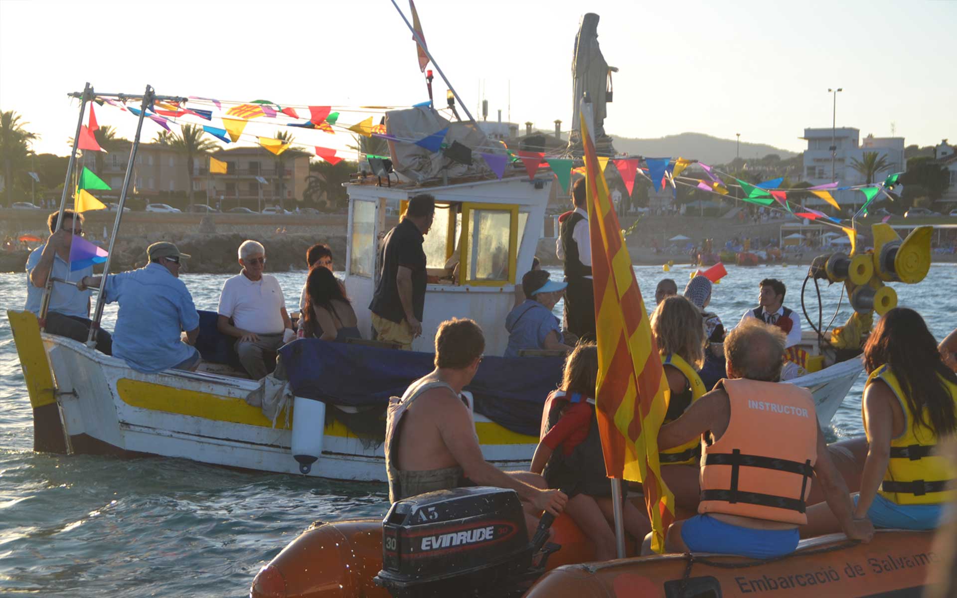 Virgen del Carmen en Sitges