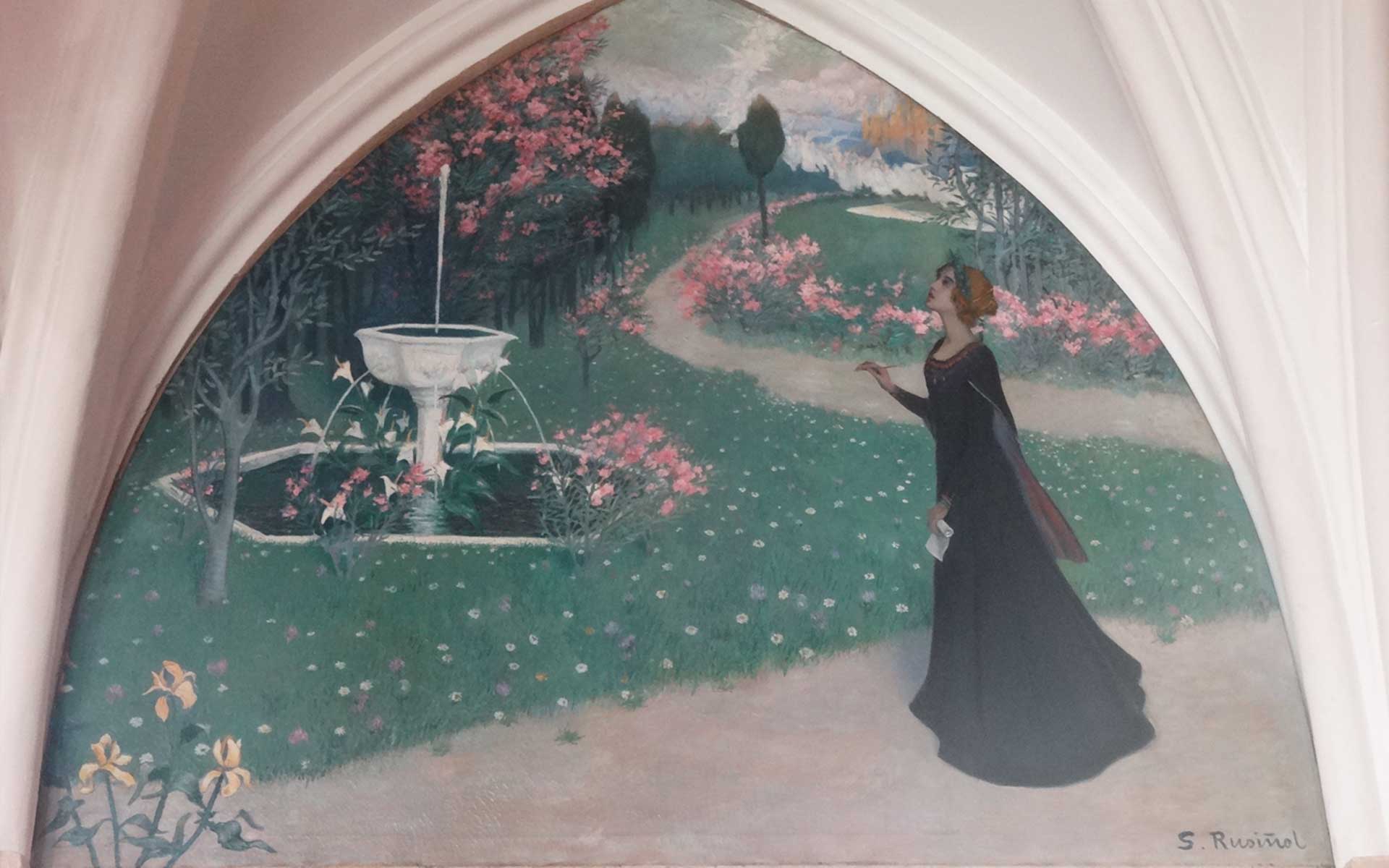 Alegoria de la Poesia. Russinyol, Museus de Sitges